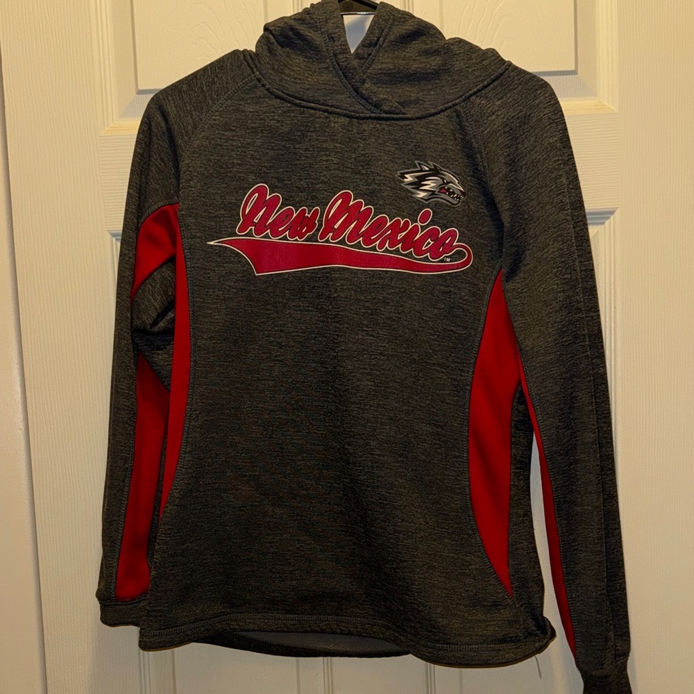 New Mexico Hoodie with Red Accents
